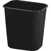 Rubbermaid Commercial 3.25 gal Rectangular 13 QT Standard Deskside Wastebasket, Black, Plastic RCP295500BK